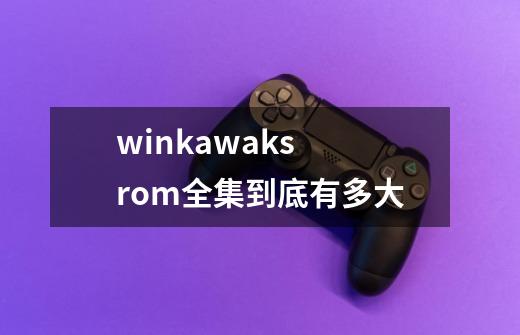 winkawaks rom全集到底有多大-第1张-游戏资讯-智辉网络