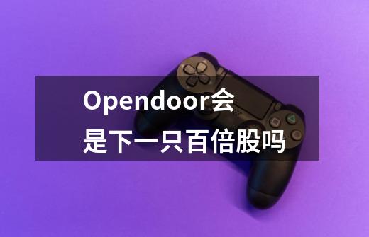 Opendoor会是下一只百倍股吗-第1张-游戏资讯-智辉网络