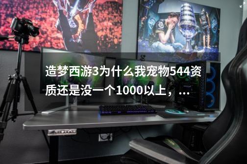 造梦西游3为什么我宠物544资质还是没一个1000以上，我练不练啊，好的加分！！-第1张-游戏资讯-智辉网络