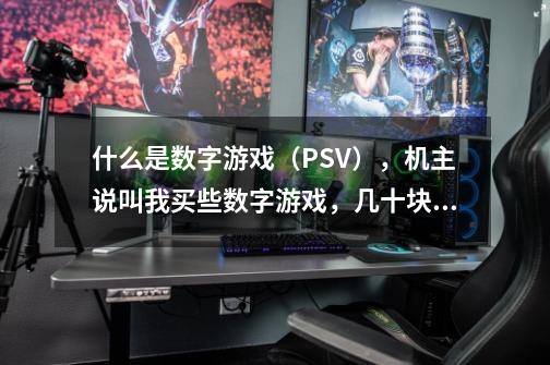 什么是数字游戏（PSV），机主说叫我买些数字游戏，几十块一个。-第1张-游戏资讯-智辉网络