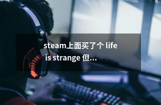 steam上面买了个 life is strange 但是汉化怎么弄-第1张-游戏资讯-智辉网络