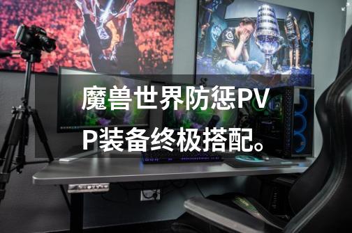 魔兽世界防惩PVP装备终极搭配。-第1张-游戏资讯-智辉网络