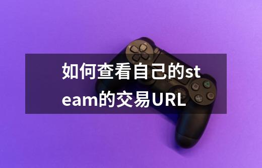 如何查看自己的steam的交易URL-第1张-游戏资讯-智辉网络