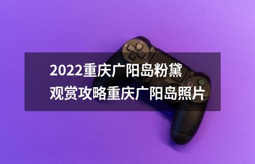 2022重庆广阳岛粉黛观赏攻略重庆广阳岛照片-第1张-游戏资讯-智辉网络