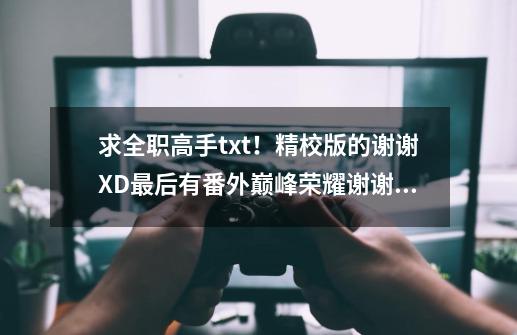 求全职高手txt！精校版的谢谢XD最后有番外巅峰荣耀谢谢XD-第1张-游戏资讯-智辉网络