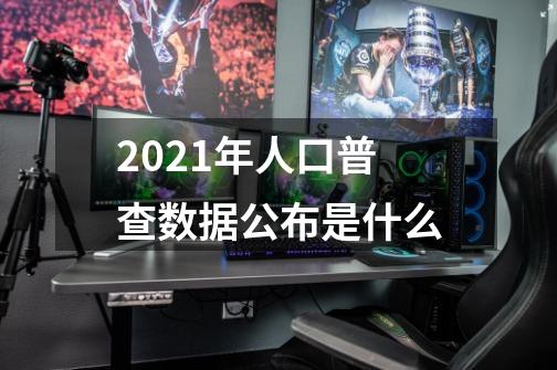 2021年人口普查数据公布是什么-第1张-游戏资讯-智辉网络