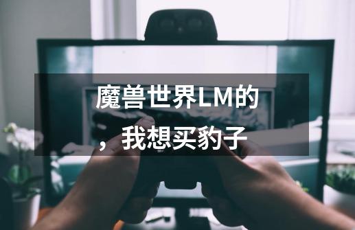 魔兽世界LM的，我想买豹子-第1张-游戏资讯-智辉网络