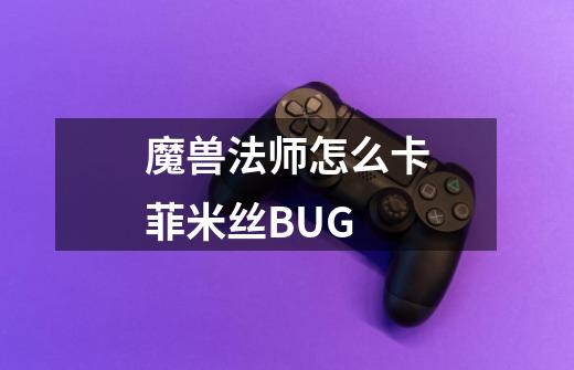 魔兽法师怎么卡菲米丝BUG-第1张-游戏资讯-智辉网络