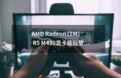 AMD Radeon (TM) R5 M430显卡能玩黎明杀机吗-第1张-游戏资讯-智辉网络