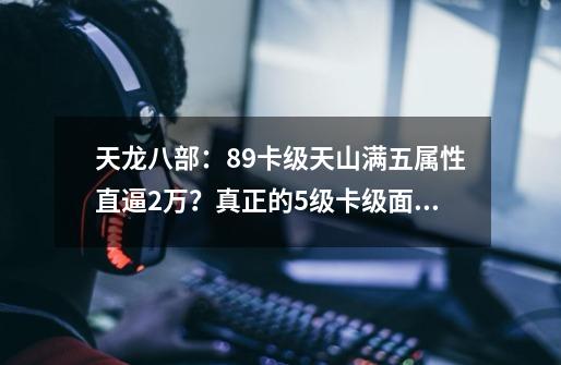 天龙八部：89卡级天山满五属性直逼2万？真正的5级卡级面板天花板-第1张-游戏资讯-智辉网络