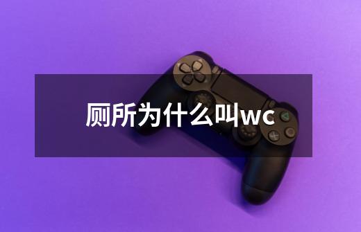 厕所为什么叫wc-第1张-游戏资讯-智辉网络