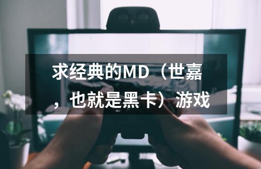 求经典的MD（世嘉，也就是黑卡）游戏-第1张-游戏资讯-智辉网络