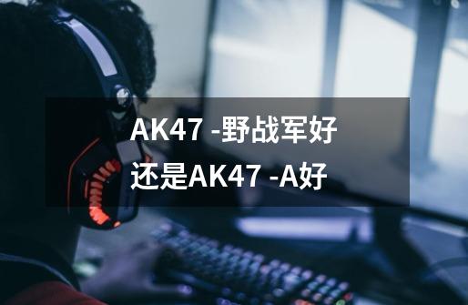 AK47 -野战军好还是AK47 -A好-第1张-游戏资讯-智辉网络