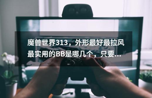 魔兽世界3.13，外形最好最拉风最实用的BB是哪几个，只要5个-第1张-游戏资讯-智辉网络