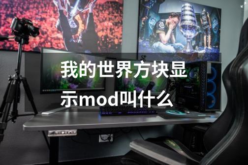 我的世界方块显示mod叫什么-第1张-游戏资讯-智辉网络