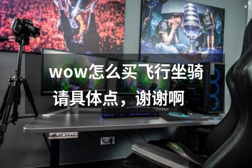 wow怎么买飞行坐骑 请具体点，谢谢啊-第1张-游戏资讯-智辉网络