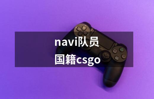 navi队员国籍csgo-第1张-游戏资讯-智辉网络