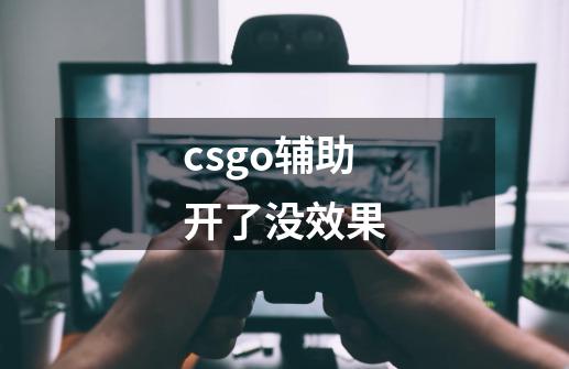 csgo辅助开了没效果-第1张-游戏资讯-智辉网络