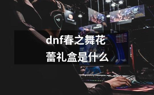 dnf春之舞花蕾礼盒是什么-第1张-游戏资讯-智辉网络