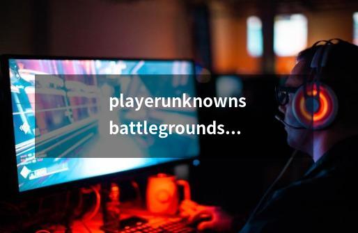 playerunknowns battlegrounds这游戏是什么啊，进去都是英文不说还没有开始-第1张-游戏资讯-智辉网络