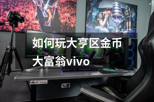 如何玩大亨区金币大富翁vivo-第1张-游戏资讯-智辉网络