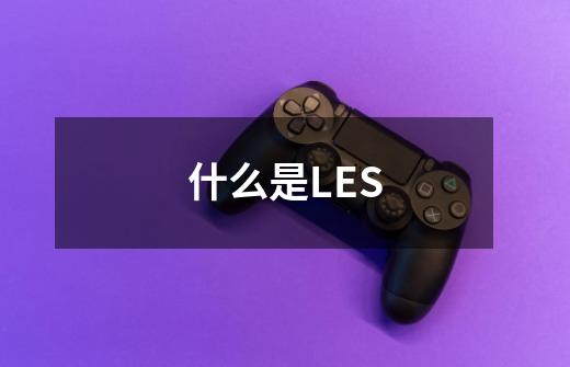 什么是LES-第1张-游戏资讯-智辉网络