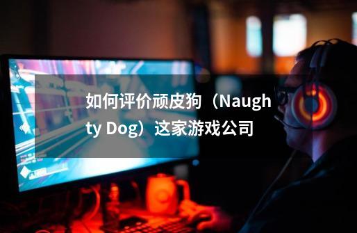 如何评价顽皮狗（Naughty Dog）这家游戏公司-第1张-游戏资讯-智辉网络