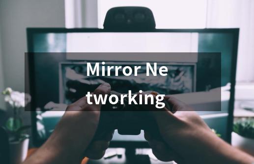 Mirror Networking-第1张-游戏资讯-智辉网络