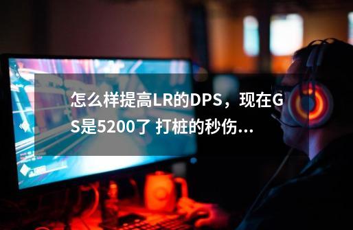 怎么样提高LR的DPS，现在GS是5200了 打桩的秒伤才3500 怎么样提高的 我下副本用的是生存-第1张-游戏资讯-智辉网络