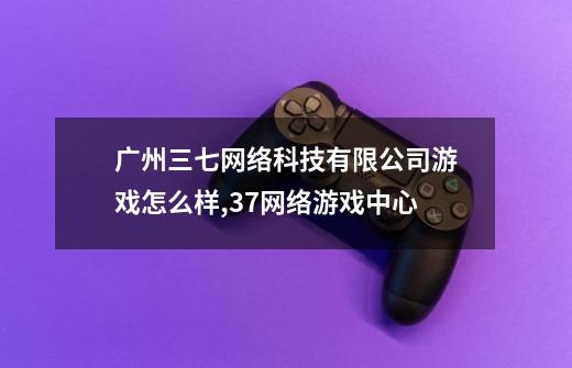 广州三七网络科技有限公司游戏怎么样,37网络游戏中心-第1张-游戏资讯-智辉网络