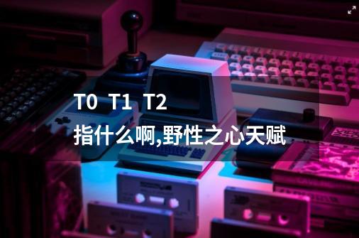 T0  T1  T2 指什么啊,野性之心天赋-第1张-游戏资讯-智辉网络