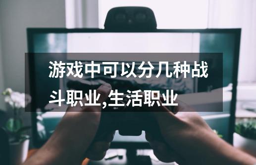 游戏中可以分几种战斗职业,生活职业.-第1张-游戏资讯-智辉网络