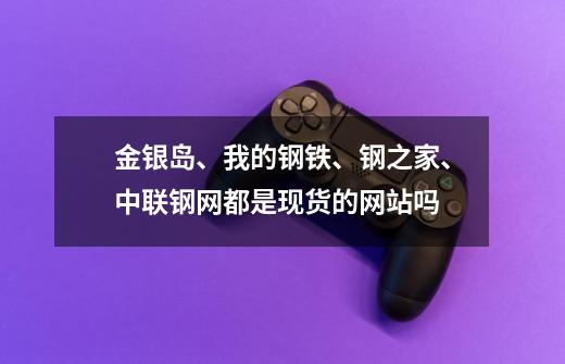 金银岛、我的钢铁、钢之家、中联钢网都是现货的网站吗-第1张-游戏资讯-智辉网络