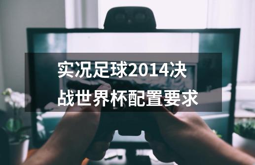 实况足球2014决战世界杯配置要求-第1张-游戏资讯-智辉网络