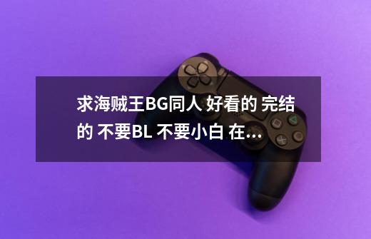 求海贼王BG同人 好看的 完结的 不要BL 不要小白 在线等 1191498612@qq.com-第1张-游戏资讯-智辉网络