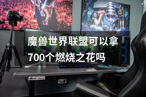 魔兽世界联盟可以拿700个燃烧之花吗-第1张-游戏资讯-智辉网络