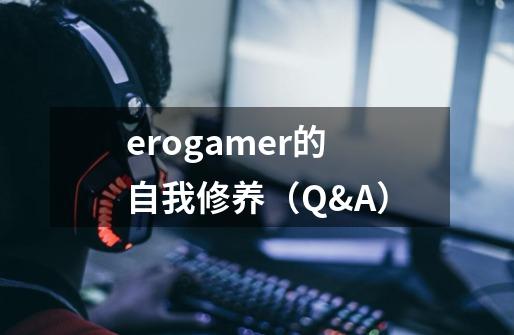 erogamer的自我修养（Q&A）-第1张-游戏资讯-智辉网络