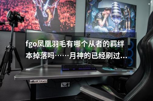 fgo凤凰羽毛有哪个从者的羁绊本掉落吗……月神的已经刷过了，30剑本的-第1张-游戏资讯-智辉网络